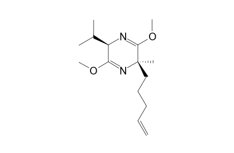 (2R,5R)-2-isopropyl-3,6-dimethoxy-5-methyl-5-pent-4-enyl-2H-pyrazine
