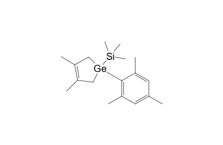 1-Mesityl-3,4-dimethyl-1-(trimethylsilyl)-1-germacyclopent-3-ene