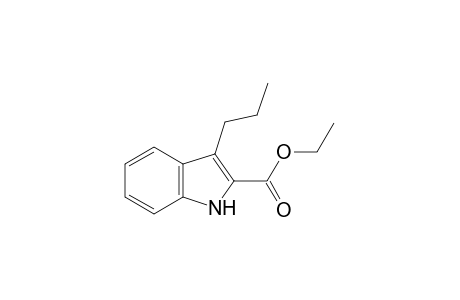 3-propylindole-2-carboxylic acid, ethyl ester