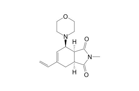 (3aS,4R,7aS)-2-methyl-4-morpholino-6-vinyl-3a,4,7,7a-tetrahydroisoindole-1,3-dione