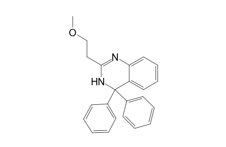 2-(2-Methoxyethyl)-4,4-diphenyl-3,4-dihydroquinazoline