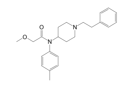2-Methoxy-N-4-methylphenyl-N-[1-(2-phenylethyl)piperidin-4-yl]acetamide