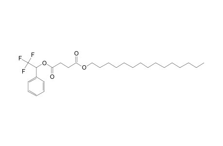 Succinic acid, pentadecyl 1-phenyl-2,2,2-trifluoroethyl ester