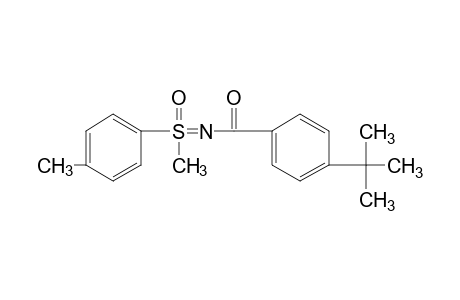 N-(p-tert-butylbenzoyl)-S-methyl-S-p-tolylsulfoximine