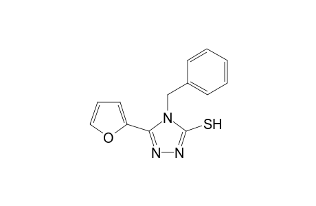 4-benzyl-5-(2-furyl)-4H-1,2,4-triazol-3-yl hydrosulfide