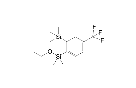 (Trimethylsilyl)[(ethoxydimethyl)silyl](trifluoromethyl)cyclohexadiene