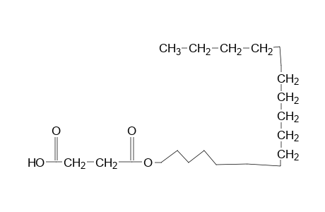 succinic acid, monooctadecyl ester