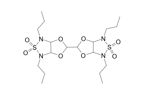 3,3'-bis{6",8"-Dipropyl-2'',4"-dioxa-7"-thia-6",8"-diazabicyclo[3.3.0]octane} - 7,7-Dioxide