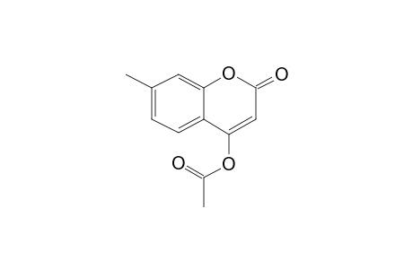 4-Acetyloxy-7-methylcoumarin