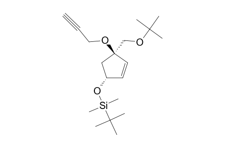 (1S,4R)-1-(TERT.-BUTOXYMETHYL)-4-[(TERT.-BUTYLDIMETHYLSILYL)-OXY]-1-(2-PROPYNYLOXY)-2-CYCLOPENTEN-1-OL