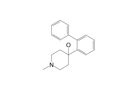 1-Methyl-4-(2-phenylphenyl)-4-piperidinol