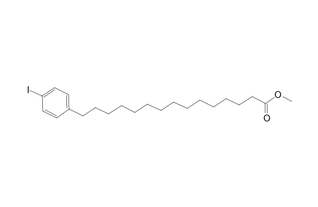 Methyl 15-(4-iodophenyl)pentadecanoate