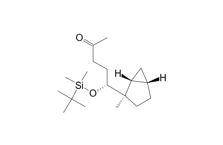 (5R)-5-[(tert-Butyldimethylsilyl)oxy]-5-[(1'.alpha,2'.alpha.,5'.alpha.)-2'-methylbicyclo[3.1.0]hexan-2'-yl]pentan-2-one