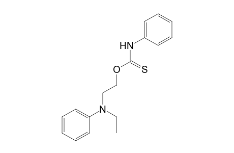 2-(N-ethylanilino)ethanol, thiocarbanilate (ester)