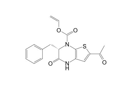 (3S)-Vinyl 6-Acetyl-3-benzyl-2-oxo-1,2,3,4-tetrahydrothieno[2,3-b]pyrazin-4-carboxylate