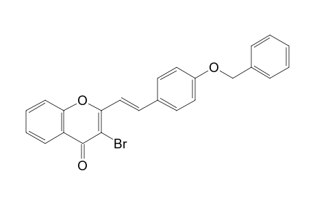 4'-(Benzyloxy)-3-bromo-2-styryl-chromone