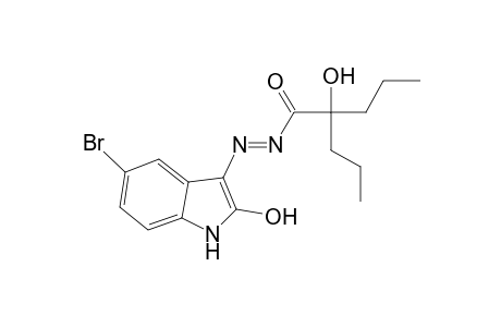 1H-indol-2-ol, 5-bromo-3-[(E)-(2-hydroxy-1-oxo-2-propylpentyl)azo]-