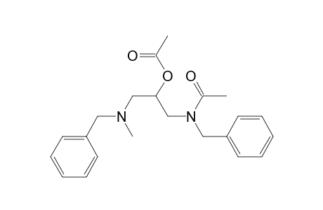 Acetamide, N-[2-(acetyloxy)-3-[methyl(phenylmethyl)amino]propyl]-N-(phenylmethyl)-