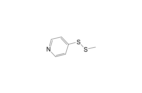 4-(Methyldithio)pyridine