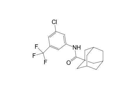 N-[3-chloro-5-(trifluoromethyl)phenyl]adamantane-1-carboxamide