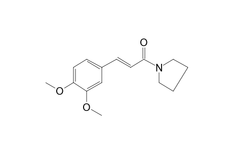 N,N-Tetramethylene-3,4-dimethoxy cinnamide