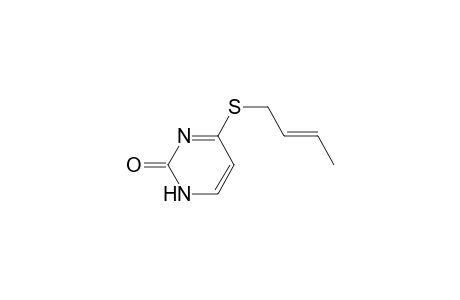 4-trans-crotylthiopyrimidin-2(1h)-one