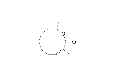 Z-2-methyl-2-decen-9-olide