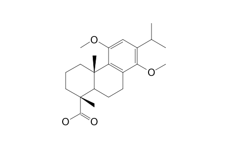 13-Isopropyl-11,14-dimethoxypodocarpa-8,11,13-trien-19-oic acid