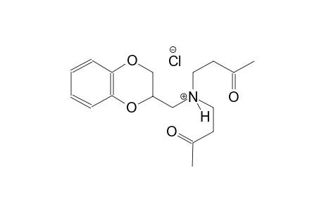 1,4-benzodioxin-2-methanaminium, 2,3-dihydro-N,N-bis(3-oxobutyl)-, chloride