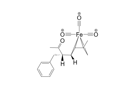 (4E)-Tricarbonyl[(4,7-.eta.4)-3-benzyl-6-methylhepta-4,6-dien-2-one]iron(0)