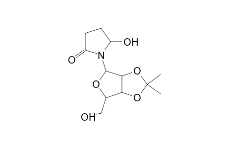 1-(2,2-dimethyl-6-methylol-3a,4,6,6a-tetrahydrofuro[3,4-d][1,3]dioxol-4-yl)-5-hydroxy-2-pyrrolidone