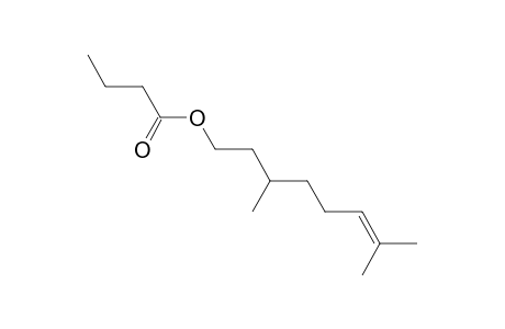 Citronellyl butyrate