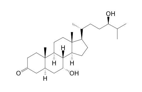 5.alpha.-7,24-Dihydroxycholestane-3-one