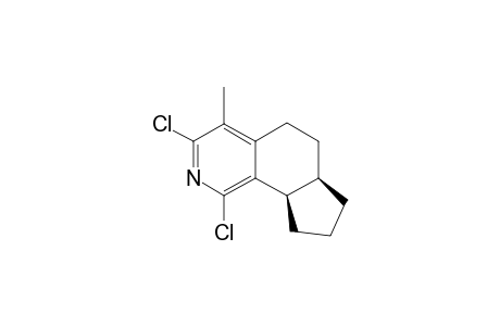 (+-)-2,4-Dichloro-6,6a,7,8,9,9a-hexahydro-5H-cyclopenta[g]isoquinoline