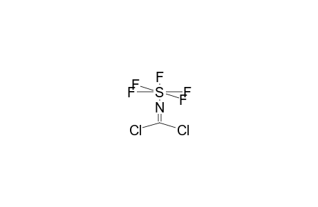 Sulfur, (carbonimidicdichloridato),pentafluoro-
