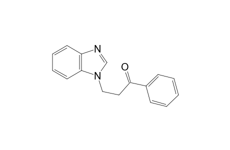 2-(1-benzimidazolyl)ethyl phenyl ketone