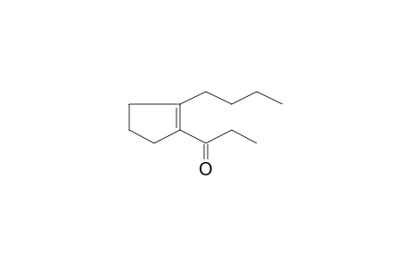 1-(2-Butyl-cyclopent-1-enyl)-propan-1-one