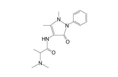 2-(dimethylamino)-N-(1,5-dimethyl-3-oxo-2-phenyl-2,3-dihydro-1H-pyrazol-4-yl)propanamide