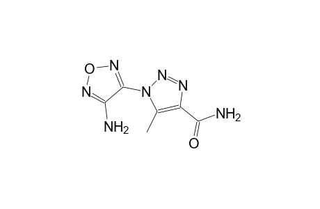 1-(4-Amino-1,2,5-oxadiazol-3-yl)-5-methyl-1H-1,2,3-triazole-4-carboxamide