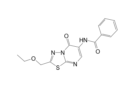 Benzamide, N-[2-(ethoxymethyl)-5-oxo-5H-[1,3,4]thiadiazolo[3,2-a]pyrimidin-6-yl]-