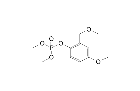 Phosphoric acid, 4-methoxy-2-(methoxymethyl)phenyl dimethyl ester