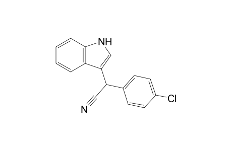 2-(4-Chlorophenyl)-2-(1H-indol-3-yl)acetonitrile