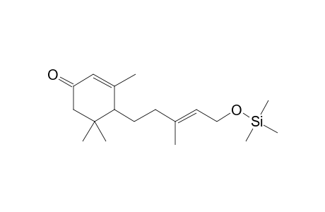 4-[(E)-5-Hydroxy-3-methylpent-3-enyl]-3,5,5-trimethylcyclohex-2-en-1-one, tms