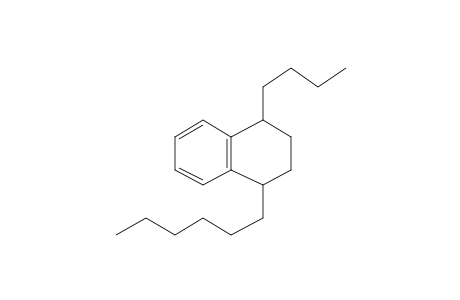 Naphthalene, 1-butyl-4-hexyl-1,2,3,4-tetrahydro-