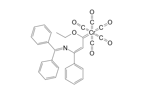 Pentacarbonyl {(2Z)-3-[(diphenylmethylene)amino]-1-ethoxy-3-phenyl-2-propenylidene} chromium