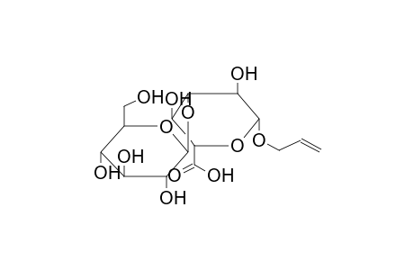 ALLYL 3-O-(BETA-D-GLUCOPYRANOSYL)-BETA-D-GLUCOPYRANOSIDURONIC ACID