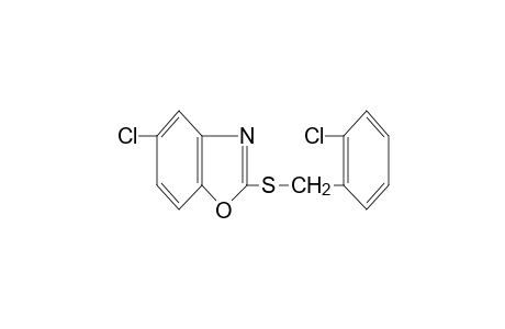 5-chloro-2-[(o-chlorobenzyl)thio]benzoxazole