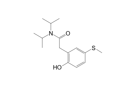 2-(2-Hydroxy-5-(methylthio)phenyl)-N,N-diisopropylacetamide