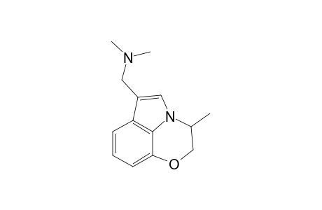Pyrrolo[1,2,3-de]-1,4-benzoxazine-6-methanamine, 2,3-dihydro-N,N,3-trimethyl-, (.+-.)-