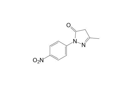 3-methyl-1-(p-nitrophenyl)-2-pyrazolin-5-one